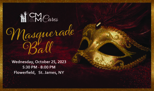 tCMM Cares 2023 Charity Masquerade Ball Invitation